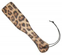 Vorschau: Leopard Wilde Leidenschaft – Leopard Print Bondage-Set mit Flogger